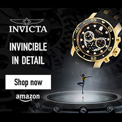 Invicta multiplatform amazon ads