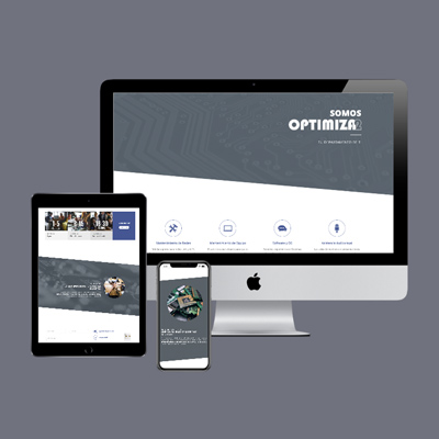 Optimiza2 Website